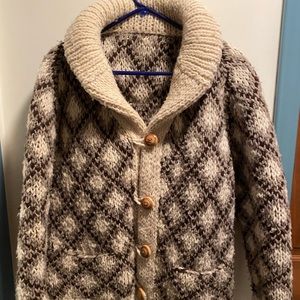 Thick wool sweater. Warm & beautiful.